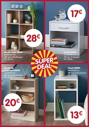 Offre Table De Chevet dans le catalogue B&M du moment à la page 18