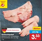 Aktuelle Schweinefleisch Angebote bei Netto Marken-Discount in Paderborn Aktuelles Schlachtpaket Angebot bei Netto Marken-Discount in Paderborn ab 3,33 €
