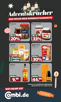 Nutella im combi Prospekt "Markt - Angebote" mit 36 Seiten (Ahlen)