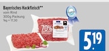 Bayerisches Hackfleisch vom Rind Angebote bei EDEKA Augsburg für 5,19 €