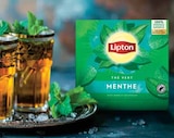 Thé vert aromatisé à la menthe - LIPTON dans le catalogue Intermarché