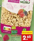 Knusper Müsli im Netto Marken-Discount Prospekt Knusper Müsli von BioBio im aktuellen Netto Marken-Discount Prospekt für 2,65 €