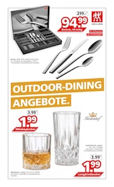 Aktueller Segmüller Prospekt mit Besteck-Set, "OUTDOOR-DINING ANGEBOTE", Seite 1