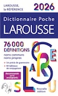 DICTIONNAIRE ET BESCHERELLE 2026 - LAROUSSE à 9,50 € dans le catalogue Bureau Vallée