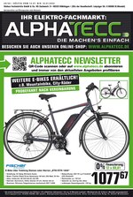 ALPHATECC. Prospekt für Saarbrücken mit 4 Seiten ALPHATECC. Prospekt für Saarbrücken: "DIE MACHEN‘S EINFACH", 4 Seiten, 13.07.2020 - 18.07.2020
