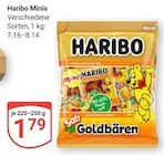 Minis im Angebot bei GLOBUS in St. Ingbert Minis Angebote von Haribo bei GLOBUS St. Ingbert für 1,79 €