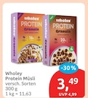 Protein Müsli von Wholey im aktuellen budni Prospekt