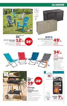 Promo Parasol Excentré dans le catalogue Super U du moment à la page 5