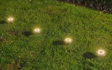 LED-Solarbodenleuchte Terraluna von Casaya im aktuellen Hagebaumarkt Prospekt für 3,49 €