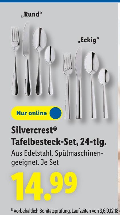 Tafelbesteck-Set 24-tlg.