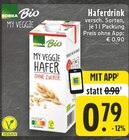 My Veggie Hafer ohne Zucker bei E center im Prospekt "" für 0,79 €