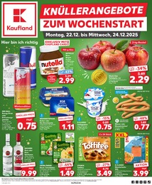 Aktueller Kaufland Supermarkt Prospekt für Dernau: KNÜLLER mit 40} Seiten, 22.12.2025 - 24.12.2025