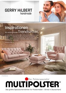 Sofa im Multipolster Prospekt "Gerry Hilbert" mit 20 Seiten (Mönchengladbach)