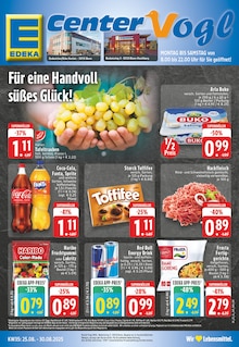 EDEKA Prospekt der Woche "Aktuelle Angebote" Seite 1, 25.08.2025 bis 30.08.2025 für Bonn Aktueller EDEKA Prospekt "Aktuelle Angebote" Seite 1 von 24 Seiten für Bonn