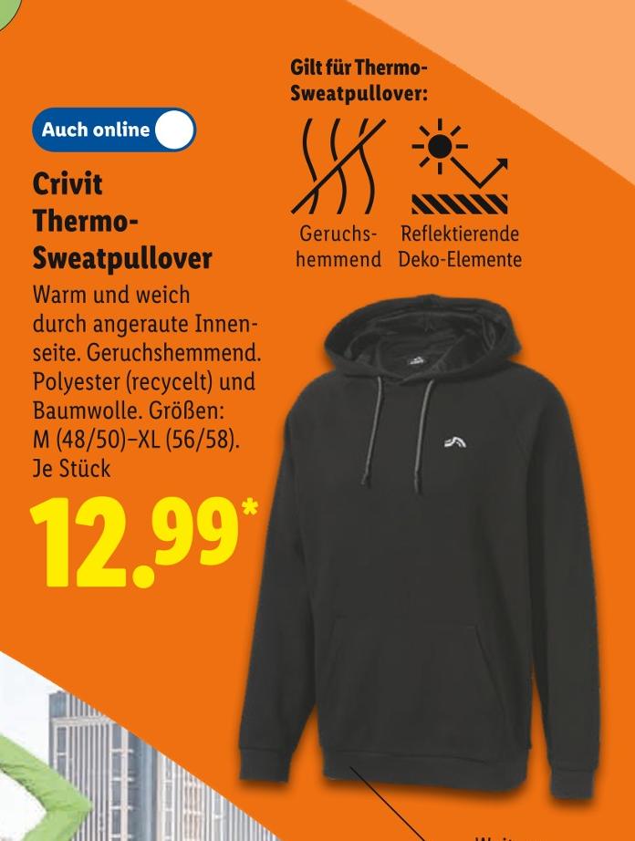 Thermo-Sweatpullover