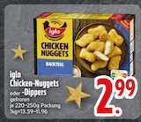 Chicken-Nuggets oder -Dippers von iglo im aktuellen EDEKA Prospekt für 2,99 €