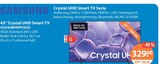 43" Crystal UHD Smart TV GU43U8099FUXZG von Samsung im aktuellen V-Markt Prospekt für 329,00 €