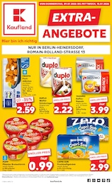 Kaufland Prospekt für Berlin mit 8 Seiten Kaufland Prospekt für Berlin: "EXTRA-ANGEBOTE", 8 Seiten, 09.07.2026 - 15.07.2026