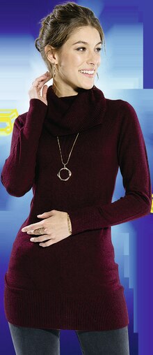 Pull tunique - Géant Casino à Noisy-le-Grand Pull tunique en promo chez Géant Casino Noisy-le-Grand à 10,00 €