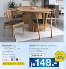 Möbel Inhofer - Esstisch Angebot im Prospekt Esstisch bei Möbel Inhofer im Prospekt für 148,00 €