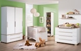 Babyzimmer Carlo, kreideweiß/Fichte-Vintage-Nachbildung Angebote von Paidi bei HARDECK Osnabrück für 1.799,00 €
