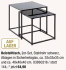 Beistelltisch im Angebot bei Opti-Wohnwelt in Lüneburg Beistelltisch Angebote bei Opti-Wohnwelt Lüneburg für 64,90 €