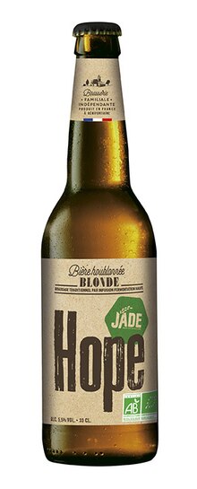 BIÈRE BLONDE «JADE HOPE» - NaturéO à Grigny BIÈRE BLONDE «JADE HOPE» en promo chez NaturéO Grigny à 2,99 €