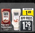 Feinkostsauce im EDEKA Prospekt Feinkostsauce von Papa Joe's im aktuellen EDEKA Prospekt für 1,29 €