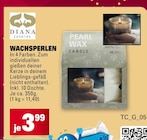 WACHPERLEN im Angebot bei E center in Ludwigshafen WACHPERLEN Angebote von DIANA candles bei E center Ludwigshafen für 3,99 €
