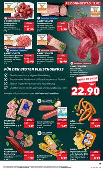 Hackfleisch im Kaufland Prospekt "Hier bin ich richtig" mit 67 Seiten (Erfurt)