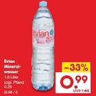 Evian Mineralwasser im aktuellen Netto Marken-Discount Prospekt