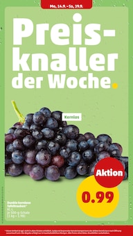 Weintrauben im aktuellen Penny Prospekt (Köln) Weintrauben im Penny Prospekt "Wer günstig will, muss Penny." mit 43 Seiten (Köln)