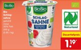 Bio Schlagsahne im Angebot bei Netto Marken-Discount in Lörrach Bio Schlagsahne Angebote von BioBio bei Netto Marken-Discount Lörrach für 1,19 €