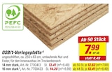 Aktuelle Verlegeplatten Angebote bei toom Baumarkt in Köln Aktuelles OSB/1-Verlegeplatte Angebot bei toom Baumarkt in Köln ab 12,62 €