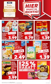 Maggi Angebot im aktuellen Kaufland Prospekt auf Seite 7