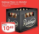Pilsner im Angebot bei GLOBUS in Wetzlar Pilsner Angebote von Radeberger bei GLOBUS Wetzlar für 10,49 €