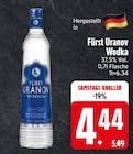 Wodka im Angebot bei EDEKA in Friedrichshafen Wodka Angebote von Fürst Uranov bei EDEKA Friedrichshafen für 4,44 €