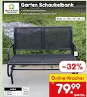 Garten Schaukelbank 2-Sitzer im Angebot bei Netto Marken-Discount in Schwerte Garten Schaukelbank 2-Sitzer Angebote von Prestige Home Living Outdoor bei Netto Marken-Discount Schwerte für 79,99 €