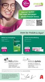 Aktueller mea - meine apotheke Apotheken Prospekt in Treuenbrietzen und Umgebung, "Unsere August-Angebote" mit 4 Seiten, 01.08.2025 - 31.08.2025