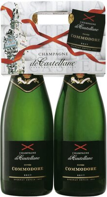 Champagne Cuvée Commodore Brut DE CASTELLANE - Géant Casino à Lyon Champagne Cuvée Commodore Brut DE CASTELLANE en promo chez Géant Casino Lyon à 32,80 €
