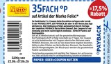 Aktuelle Felix Katzenfutter Angebote bei Netto Marken-Discount in Halle (Saale) Aktuelles 35FACH °P Angebot bei Netto Marken-Discount in Halle (Saale)