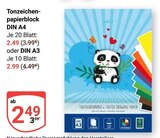 Tonzeichenpapierblock im Angebot bei GLOBUS in Zwickau Tonzeichenpapierblock Angebote bei GLOBUS Zwickau für 2,49 €