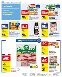 Offre Jambon de poulet dans le catalogue Carrefour du moment à la page 26
