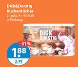 Küchentücher bei V-Markt im Rottenburg Prospekt für 1,88 €