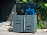 Aktuelles Mülltonnenbox für 2 x 240-L-Tonnen Angebot bei Hagebaumarkt in Karlsruhe ab 279,00 €