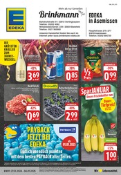 Aktueller EDEKA Supermarkt Prospekt in Lage und Umgebung, "Aktuelle Angebote" mit 24 Seiten, 27.12.2024 - 04.01.2025