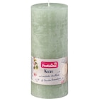 Rustikkerze 160/68 Salbei im dm-drogerie markt Prospekt Rustikkerze 160/68 Salbei von Profissimo im aktuellen dm-drogerie markt Prospekt für 2,95 €