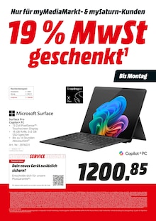 Notebook im aktuellen MediaMarkt Saturn Prospekt (Heidelberg) Notebook im MediaMarkt Saturn Prospekt "19 % MwSt geschenkt" mit 22 Seiten (Heidelberg)