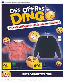 Prospectus Carrefour en cours, "Le mois bing, des offres qui donnent le sourire !", 64 pages