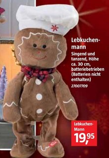 Lebkuchen-Mann bei BAUHAUS in Oberhausen Lebkuchen-Mann im Angebot bei BAUHAUS Oberhausen für 19,95 €
